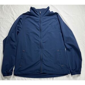 VTG Nike Navy Blue Full Zip y2k Track Jacket Men's XL  Athletic, lightweight